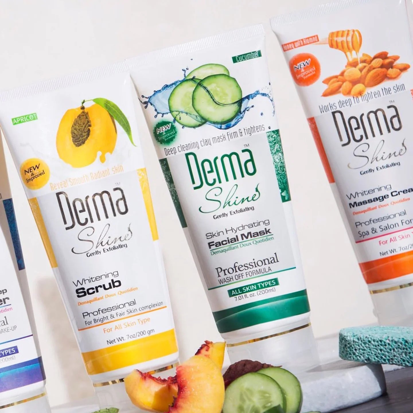 Derma Shine Fruit Facial Kit consists of 6 with Fruit Formula