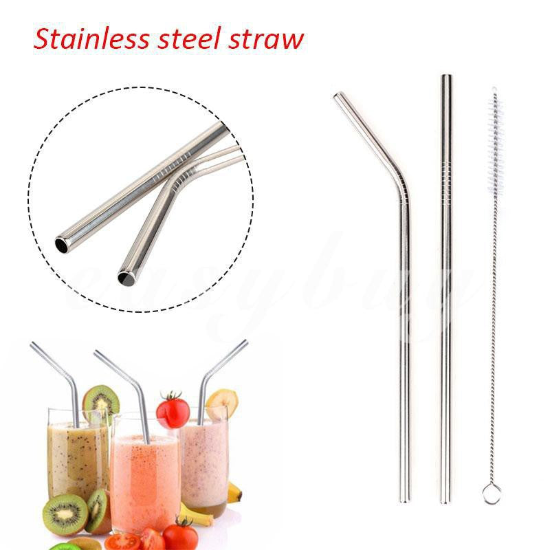 3pcs Set Bao Sheng Stainless Steel Straw Darvaza Special Giveaway Rs 330