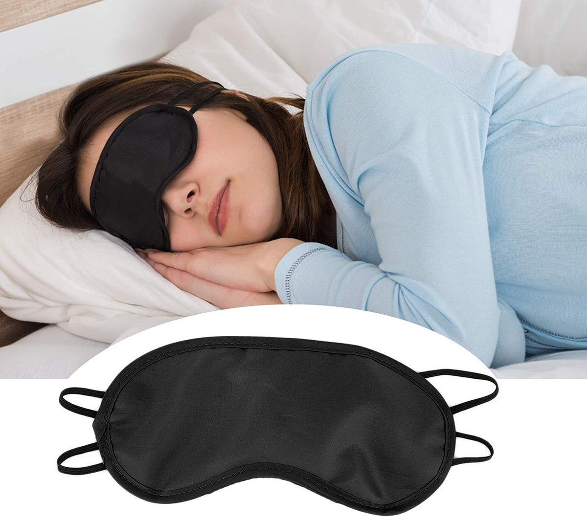 Buy 1 Get 2 Free Ultimate Relaxation Sleep Eye Mask Cover For Travel (3 Pcs)