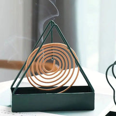 Fireproof Triangle Mosquito Coil Holder Stand in Iron