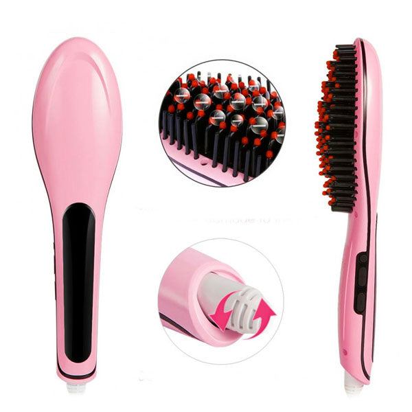 Electric Hair Straightener Brush