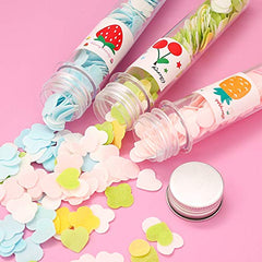 3/5 Tubes Portable High Quality Soap Slice Flower Storage Tube Its Disposable And Pocket Mini Travel Size