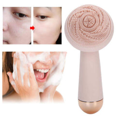 Electric Facial Brush Skin Massager Electric Face Brush USB Clean Waterproof Sonic Vibration Beauty Instrument Care Face Women