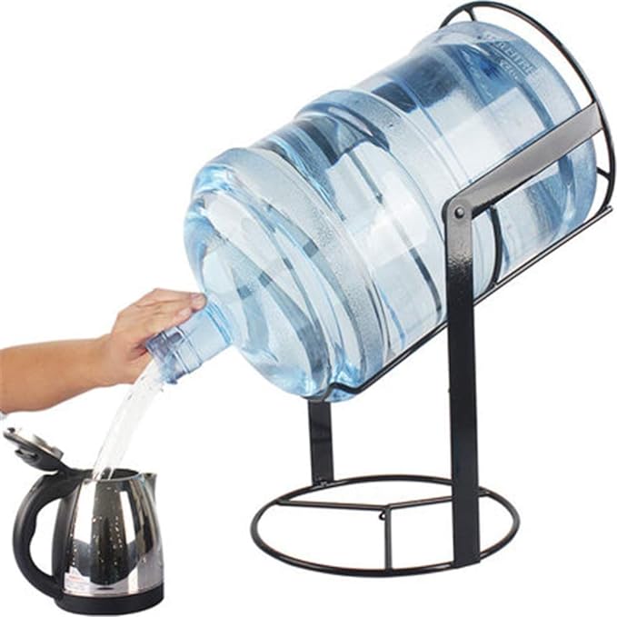 3-5 Gallon Water Jug Stand Non Slip with 360 Degree Rotation Suitable for Living Room Bedroom Kitchen