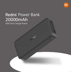 Original Redmi 20000 mah Fast Charging Li-Polymer Power Bank For Charge Your Phone and Other Devices and Gadgets Anywhere