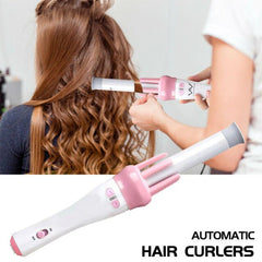 360° Rotation Automatic Ceramic Hair Roller Curling Iron Styling Wand - Ceramic Professional Automatic Curler