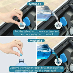 Car Windshield Wiper Cleaning Washer Solid Glass Water Effervescent Tablet