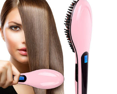 Electric Hair Straightener Brush