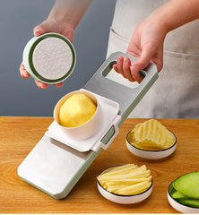 5in1 Multifunctional Vegetable Slicer, Potato Grater, Shredder, Scraper, Shredder, Artifact, Household, Kitchen