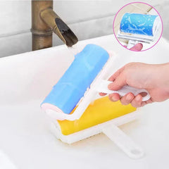 (2 Pc) Sticky Master Lint Roller It’s Tapeless, Washable, and Reusable for Lint Remove