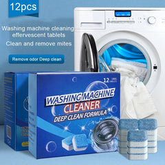 24/48 Pcs Washing Machine Cleaner Effervescent Tablet For Deep Cleaning Washing Deodorant