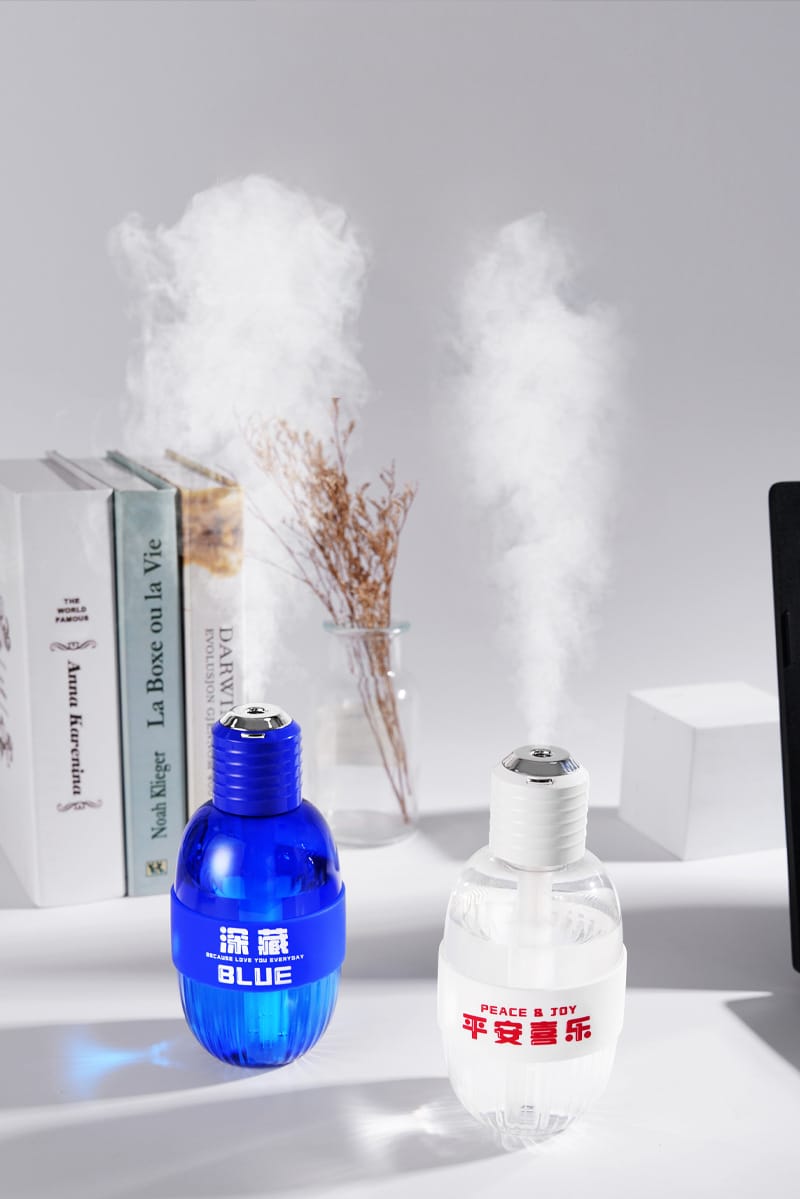 Aromatherapy Bottle Shape Mini Humidifier For Bedroom Living Room Office & Car