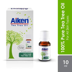 AIKEN Tea Tree Oil 100 Pure Tea Tree & Oil & (10 ml)