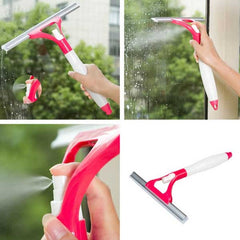 Buy 1 Get 2 Free Offer Glass Window Wiper Cleaner with Spray Bottle 3 Pcs Rs 999