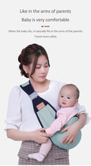 Adjustable Newborn Baby Carrier Sling Wrap Breathable Backpack Shoulder Strap for baby feeding