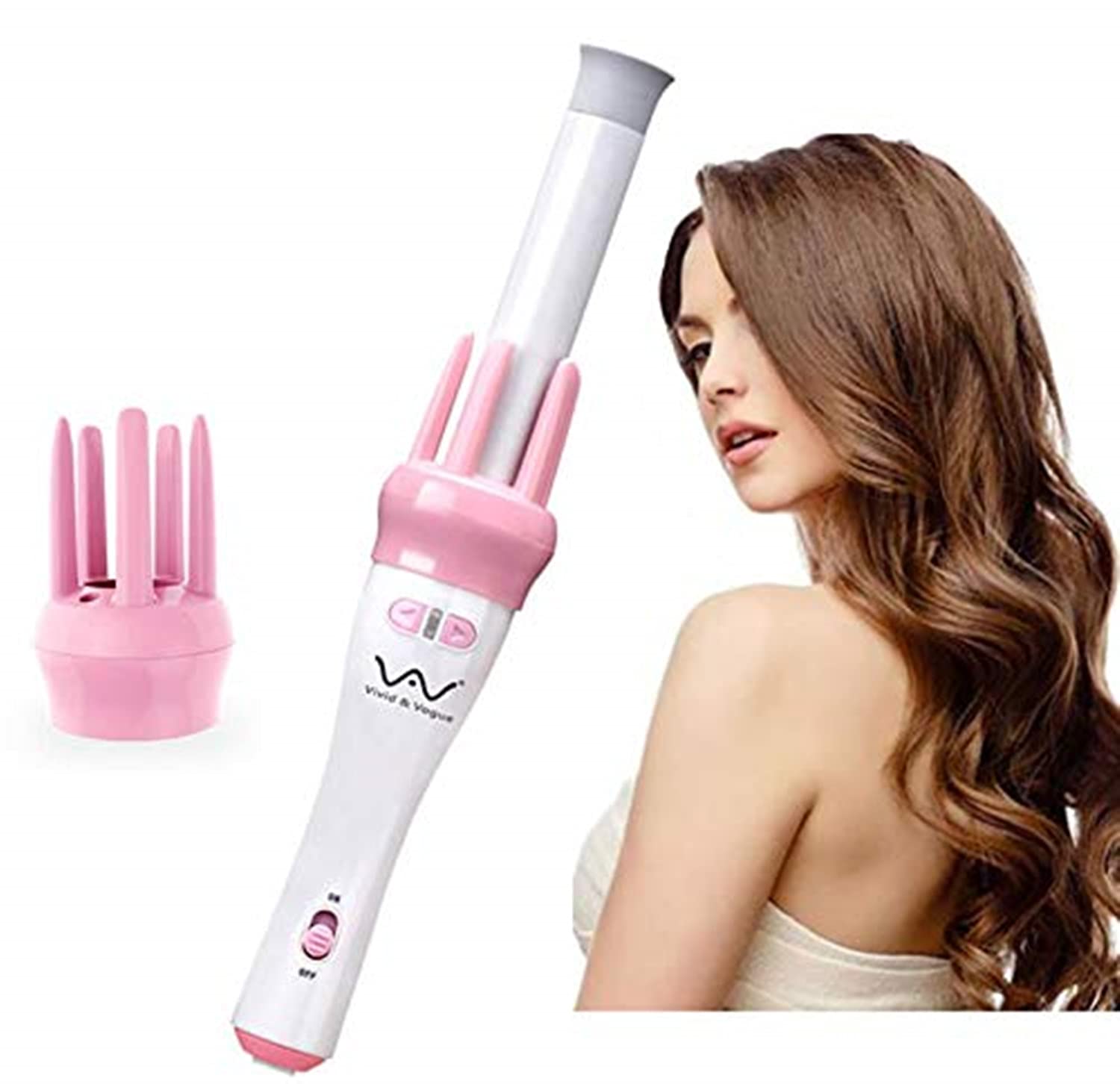 360° Rotation Automatic Ceramic Hair Roller Curling Iron Styling Wand - Ceramic Professional Automatic Curler